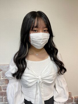 ルフレ 新宿本店1st(Reflet) 《インナーカラー×プルエクステ》#新宿#新宿三丁目#髪質改善