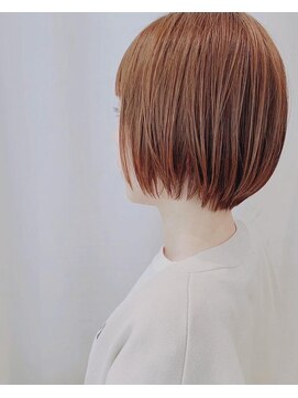 ヘアーサロン エムプラス ヨツバコ店(HAIR SALON M.PLUS) 髪質改善カラー×暖色系カラー×裾カラー