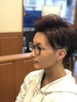 リンクス 日進店(Links)&nbsp;アップバングのツーブロックショート