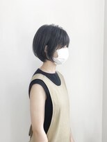 ゴーズゴードットビー 吉祥寺(go s go .b)&nbsp;伸ばしかけにオススメなまるみショートボブ【吉祥寺】