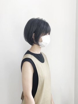 ゴーズゴードットビー 吉祥寺(go s go .b) 伸ばしかけにオススメなまるみショートボブ【吉祥寺】