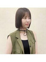 インサイドアウト(IN SIDE OUT+)&nbsp;切りっぱなしボブ / 顎ラインボブ 【IN SIDE OUT+】