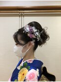 成人式ヘア着付