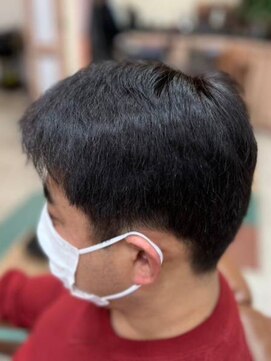 アポロカットステージ 相模大野店 アップバング/ツーブロックマッシュ<理容室>[メンズ/相模大野]