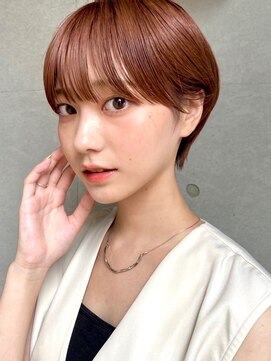 ガーデン タチカワ(garden tachikawa) 耳掛けショート × ベリーブラウン