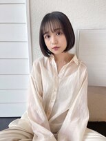 オーロ 緑地公園店(ORO)&nbsp;イメチェンしやすい可愛いも綺麗も手に入る丸みショートボブ