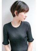 顔周りのレイヤーカット/ウルフカット/韓国/ショート[池袋]