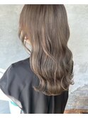 透明感抜群☆オリーブグレージュ