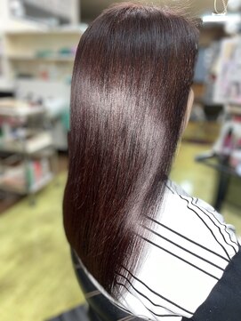 エルモア美容室 セミロング