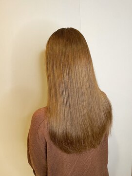 ブロッサム 東久留米店(Blossom) 大人美人アッシュオリーブショコラアッシュ韓国ヘアモテ髪