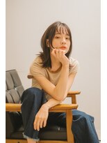 レリーアンテ 大阪梅田(Rely ante) レイヤーカット　顔まわり　韓国風