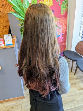 リンクプラス(LINK+) ピンクグラデーションカラー