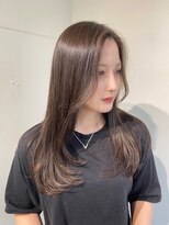 ラヴィズム(LUVISM)&nbsp;◎韓国ヘアー顔周りレイヤーおくれ毛前髪万代新潟