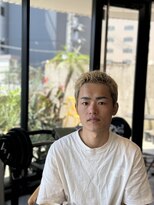 キャラクター(character) 海外ボーイ　メンズブリーチパーマ
