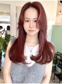 大人可愛い20代30代40代イルミナカラー×小顔レイヤーカット