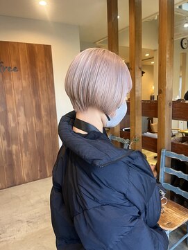 ニクスフリー(nix free) ホワイトベージュ/ホワイトカラー/ハイトーン/髪質改善