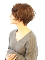 レウナ 外苑前(Reuna)&nbsp;30代40代50代大人可愛いショートウェーブ　ショートボブ