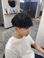 オム ブランシェ(HOMME BLANCHE’)&nbsp;【SHIN】濡れ感×くしゃパーマ