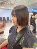 髪質改善縮毛矯正×ボブウルフ