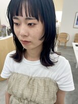 オンド(onde)&nbsp;オン眉がかわいい大人ボブ