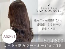 ヴァンカウンシル 一宮店(VAN COUNCIL)の雰囲気(人気No.1の艶カラー+トリートメントメニュー!)