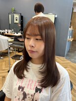 アルター(aL ter)&nbsp;顔まわり×レイヤー［暗めカラー/デザインカラー］長野歌穂