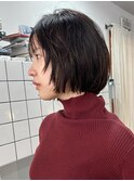 ボブパーマ　レイヤーボブ　ニュアンスパーマ