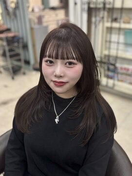 ヘアーアンドメイク シークタチカワ 立川店(Hair&Make Seek) 【澤飯】ガーリーヘア♪チョコカラー×ミディアムレイヤー