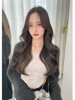 天神美容室&nbsp;『福岡美容室/ayana』韓国ヘア/学割/当日予約/グレージュ