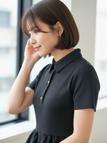 ライクバイコトナ 越谷(RIKE by kotona) ショートボブ髪型20代30代40代50代前髪あり前髪なし面長丸顔越谷