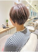 丸みショート◎30代40代50代60代/白髪ぼかし/グレージュ