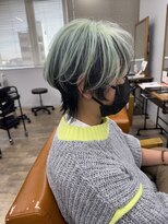 ルチナ 秦野(Lucina)&nbsp;マッシュウルフ×ピスタチオカラー＊