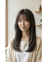 アリューカヘアー(Alluca Hair)&nbsp;レイヤーロングスタイル