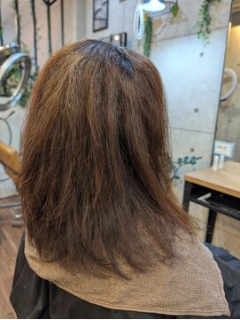 ミューズ 藤が丘店(MUSE) Befor/50代/髪質改善☆縮毛矯正
