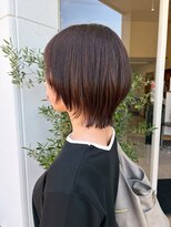 ビーワールド(B WORLD) 丸みシルエットの大人美人ショート藤枝/髪質改善/ボブ