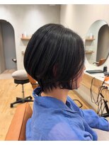 オリバイオハナ(Oli by ohana)&nbsp;レイヤーショートボブ前髪ありボブ ミニボブ顔周りレイヤーボブ