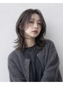 グレージュハッシュレイヤー【56hair戸越銀座】
