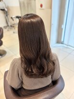 ロハスバイケンジ(LOHAS by KENJE) 低めゆるめのコテ巻き風パーマ♪大人可愛いロングヘア◎