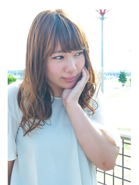 モッズ ヘア 西宮店(mod's hair) フェミニンミディ