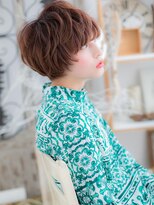 モッズヘア 上尾西口店(mod's hair) 大人可愛いオレンジカラー小顔マッシュウルフ上尾20代30代40代a!