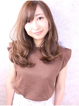 キャアリー(Caary) Ｃａａｒｙの大人かわいい無造作ルーズカール+ベージュカラー♪