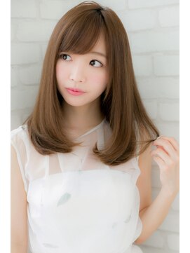 ローマ ギンザ(ROMA Ginza) 『ROMA』好感度◎とろみハニーヘアワンカール小顔セミロング