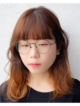 ヘアーデザイニングアリュール(Hair Desining ALLUЯE) ミディウエーブ【総社美容院】【総社美容室】【骨格調整】