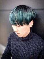 ヘアアトリエオット(hair atelier 8 otto)&nbsp;ブルーグリーン