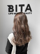 ヘアサロン ビータ(Hair salon BITA)&nbsp;ハイライト×フォギーベージュ