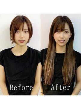 あるじゃんすー 岡山店 ナチュラルベージュ#シールエクステ#ナチュラルモード#岡山