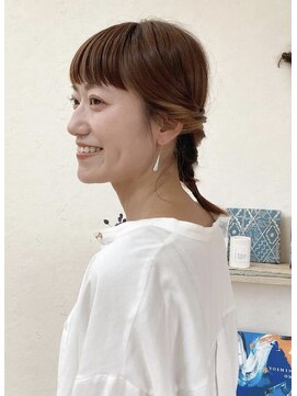 サロンドオクシー(Salon de OXY) フィッシュボーン風アレンジ