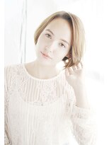 オティアプラスエヌ(OTTIA+n)&nbsp;20代30代40代 飾らないリアクション・透明感ボブ【松山】＃665