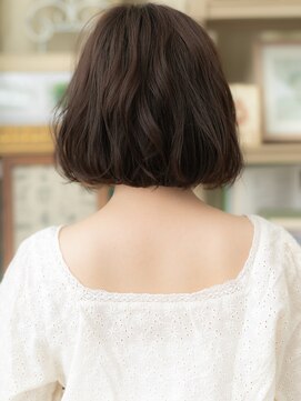 カバーヘア ブリス 北浦和(COVER HAIR bliss) イヤリングカラーくせ毛風カール大人ボブTa2北浦和20代30代40代