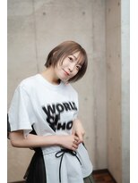 サイ(sai) 【sai】ショートウルフミルクティーブラウン